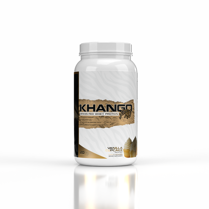 Khango Pro Grass Fed Protein - Vanilla Cupcake