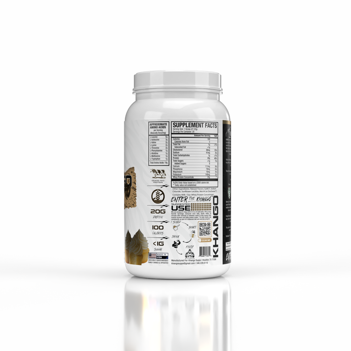 Khango Pro Grass Fed Protein - Vanilla Cupcake