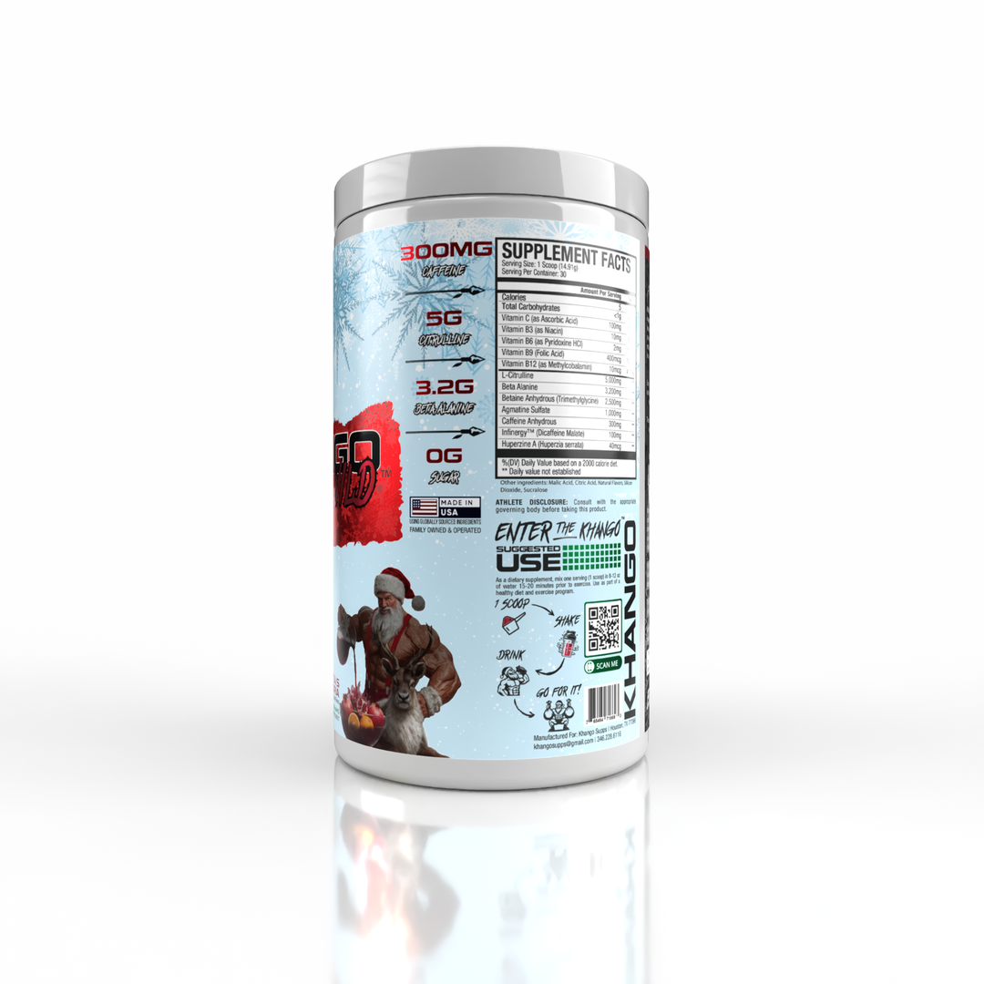 Khango Wild Preworkout - LIMITED EDITION - Santa's Sangria - PRE-ORDER