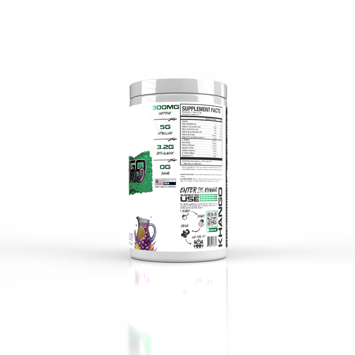 Khango Wild Preworkout - Grape Cooler